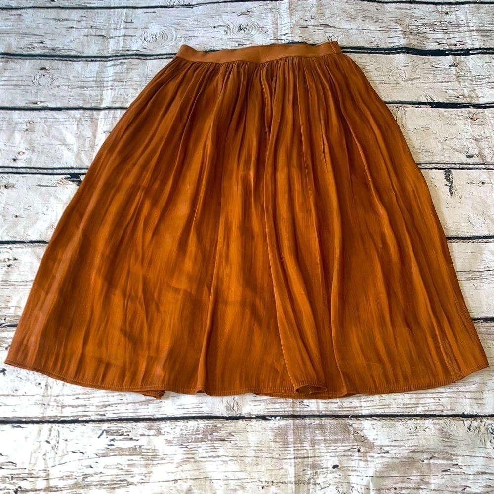 A New Day Pleated Midi Skirt Size S
